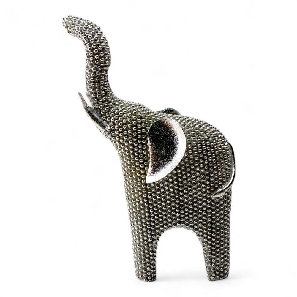 Silver Art Elephant 9.5”​ - Picture 3 of 6